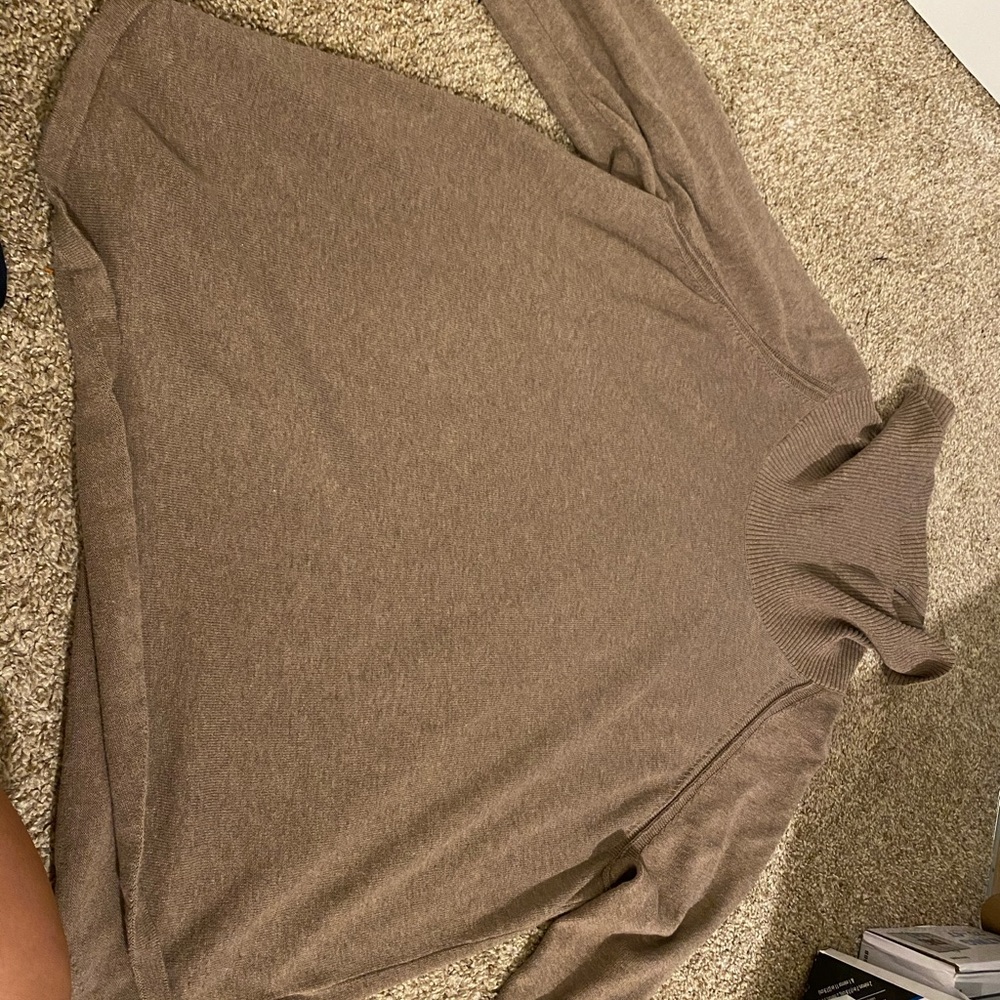 Turtleneck oversized sweater